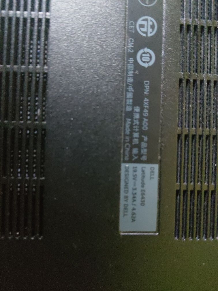 Laptop Dell latittude E6430
