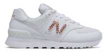 New Balance 574 Brancas com Corrente