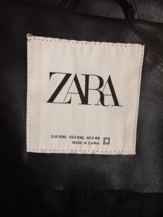 Недорого! Зимова, шкіряна куртка ZARA.