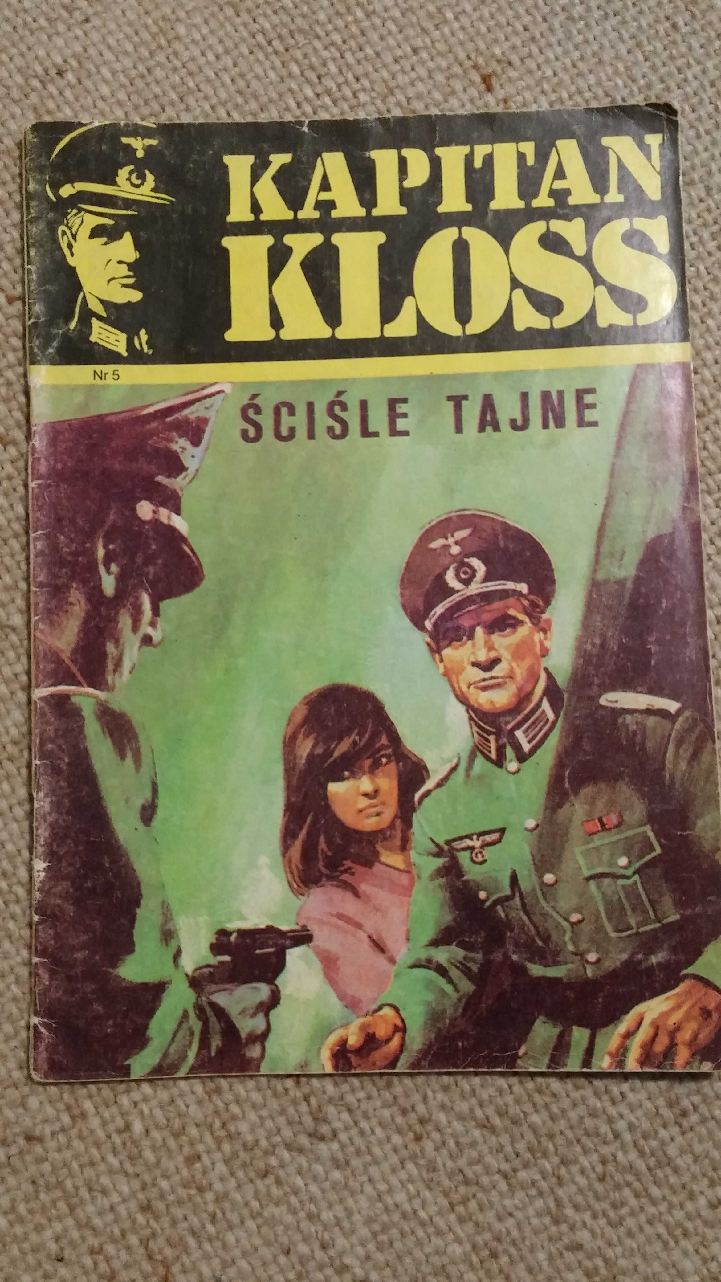 Kapitan Kloss - Ściśle tajne - komiks wyd 1986r