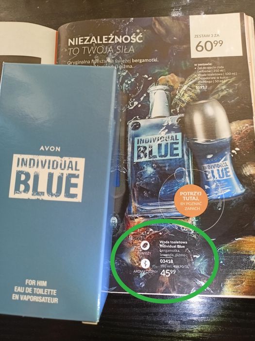 Avon individual blue 100ml