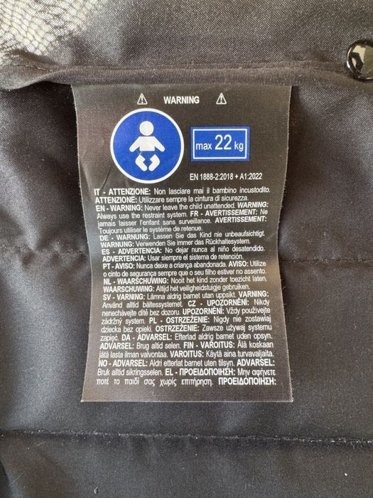 Carrinho Chicco Glee ate 18kg 4 anos