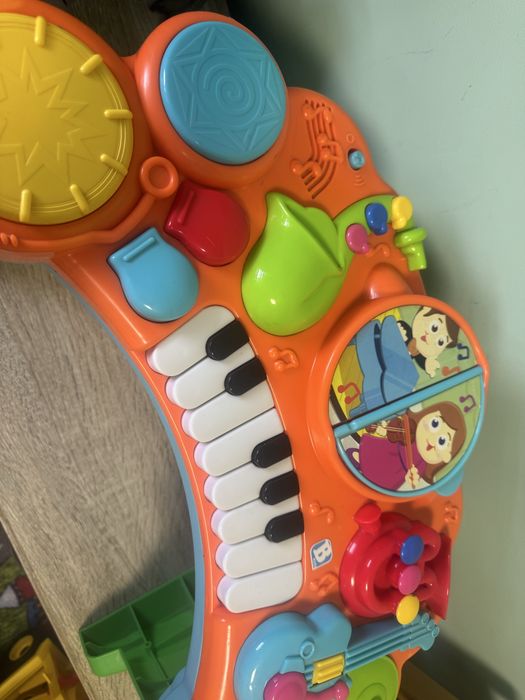 Розвиваюча музична іграшка. Синтезатор 10в1 для найменших