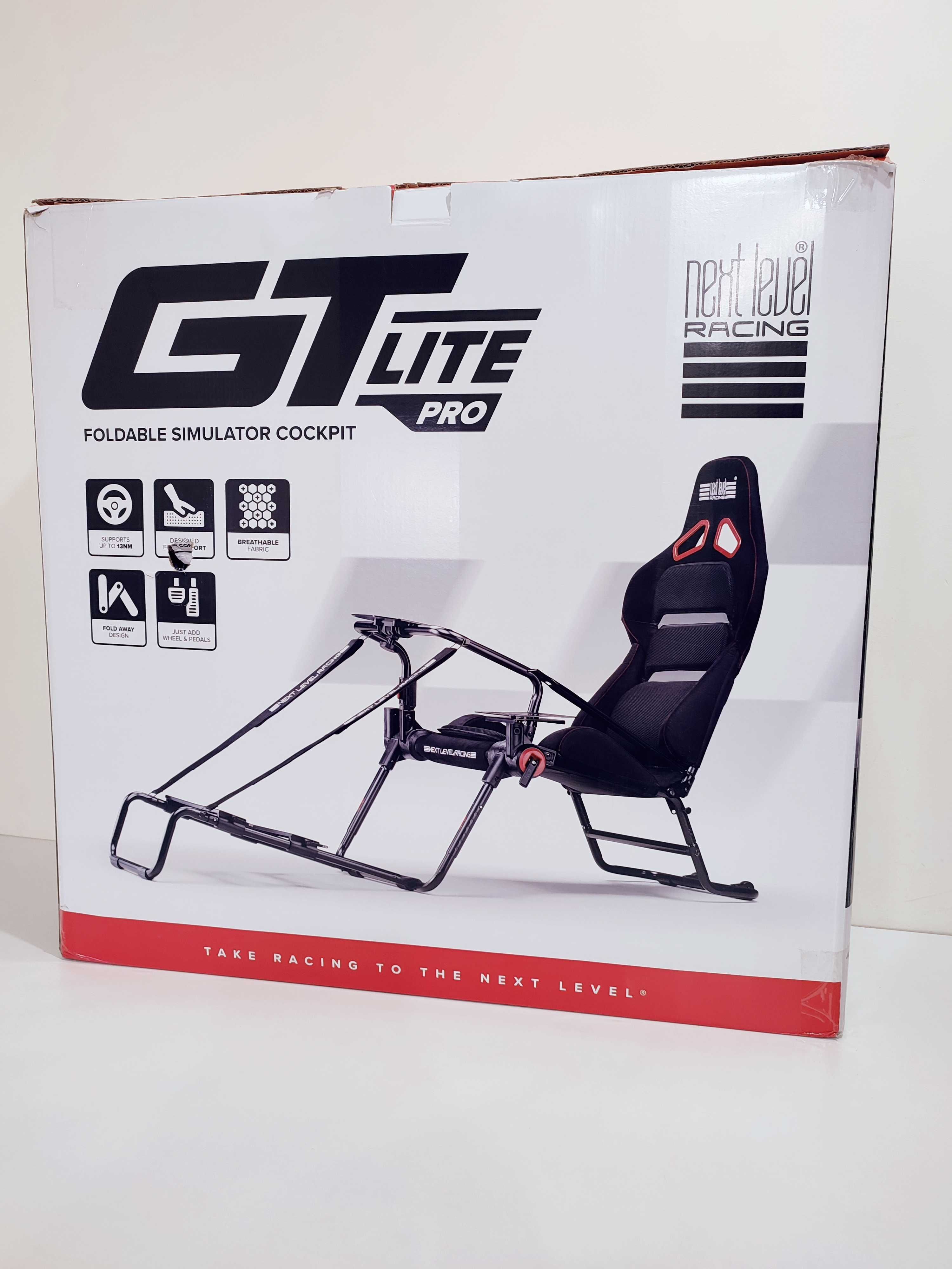 Fotel Next Level Racing Kokpit GT LITE PRO Wyścigowy Gamingowy