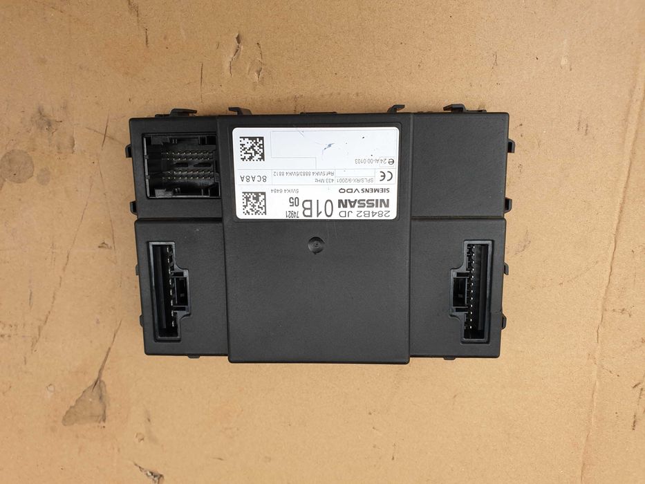 Nissan X Trail T31 moduł komfortu 284B2JD01B