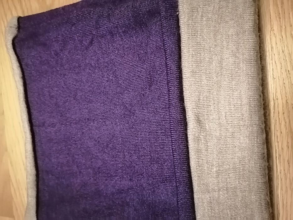 Komin dwuwarstwowy 100 % merino