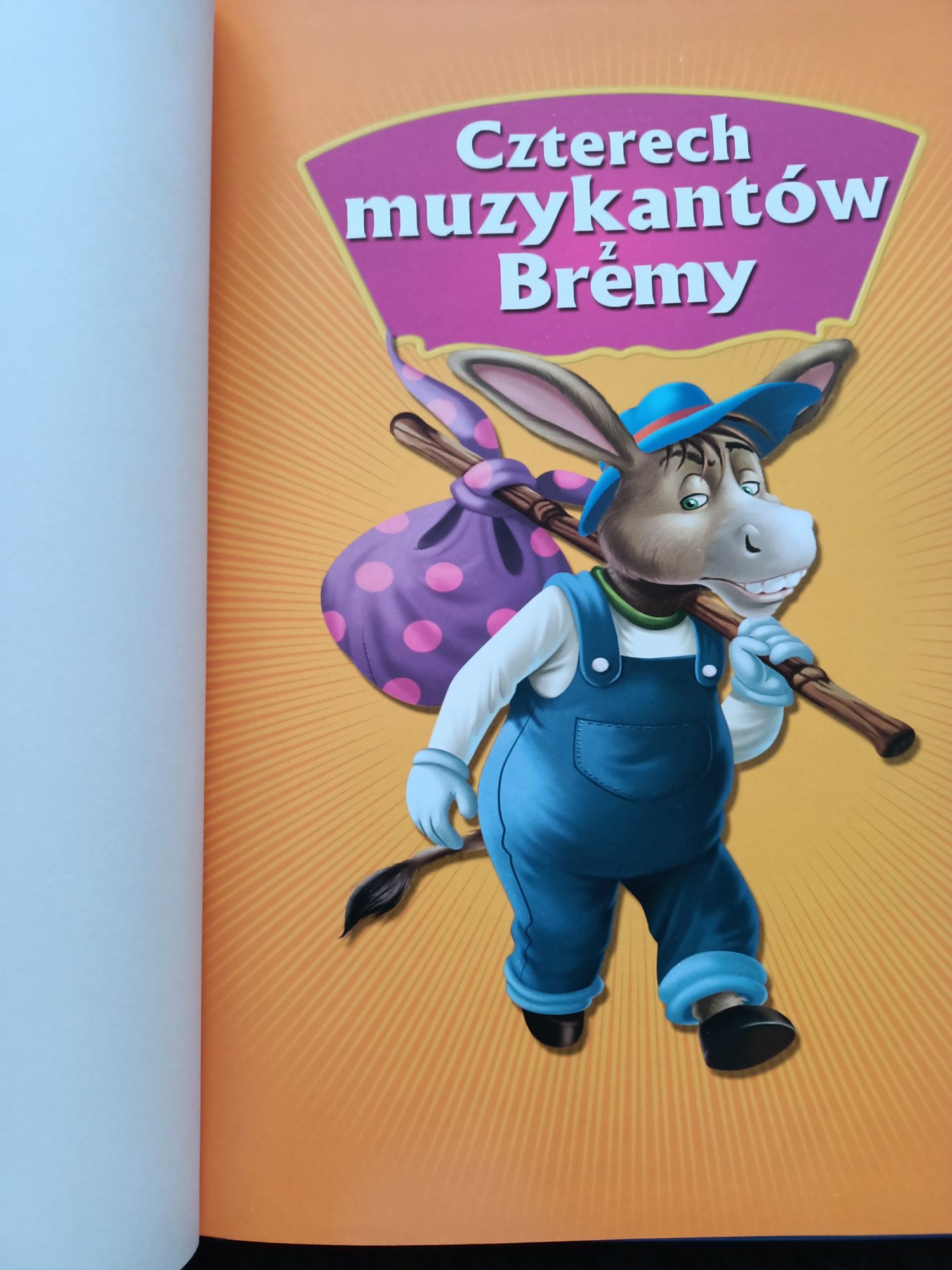 Książeczka Czterech muzykantów z Bremy