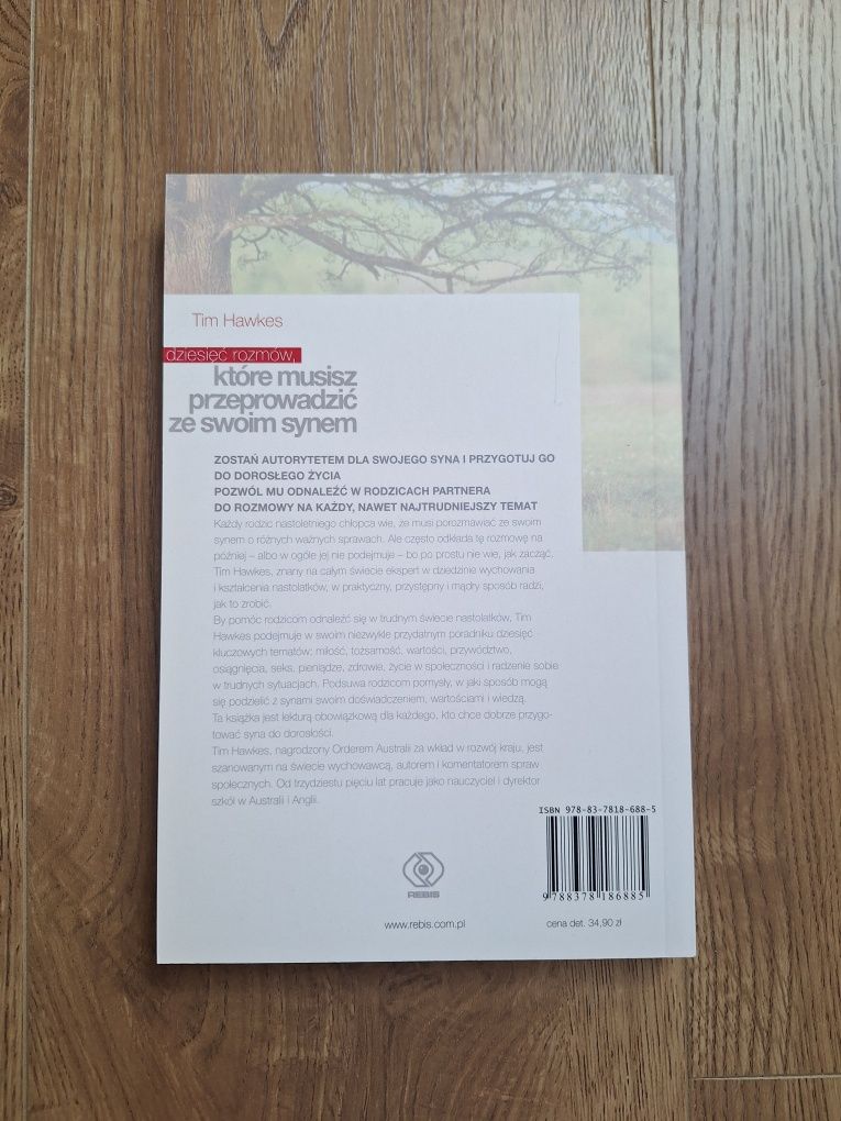 Książka Dziesięć rozmów, które musisz przeprowadzić ze swoim synem