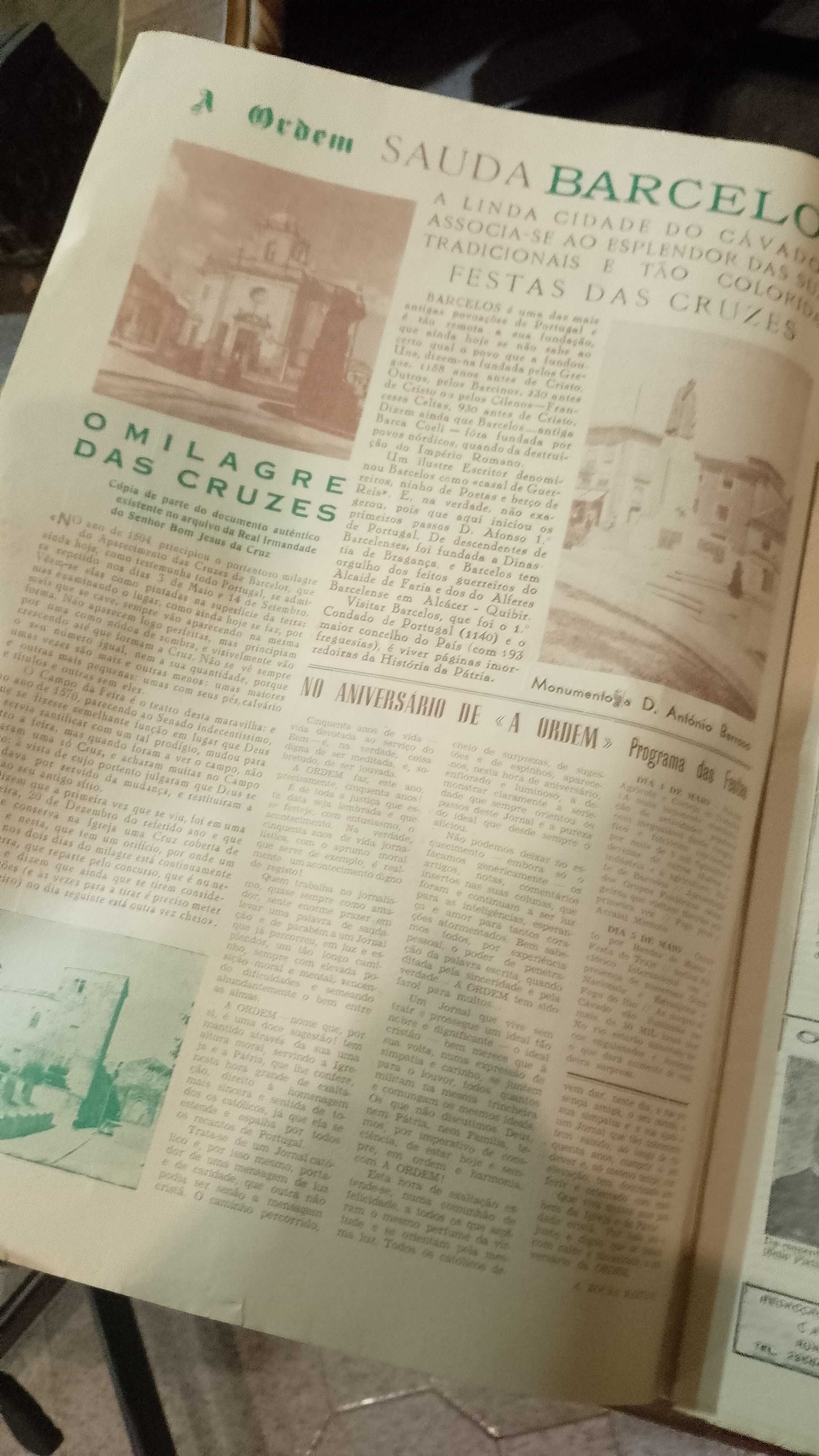 Bodas de Ouro do Jornal A Ordem 1913/1936