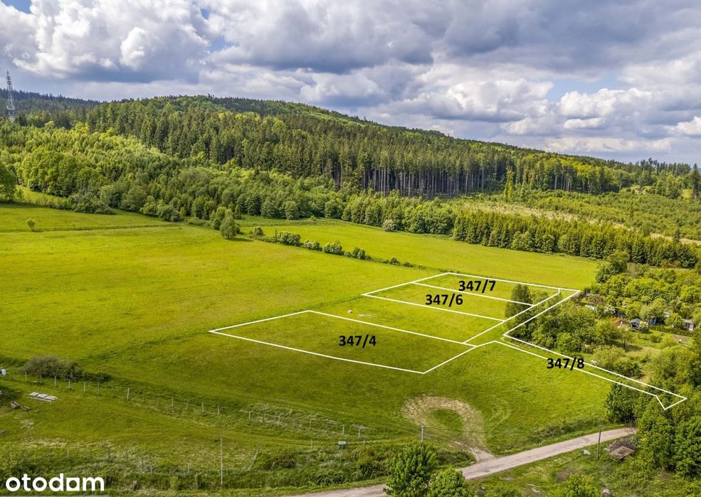 Działka z Mpzp w górach! 1713 m² na dom/inwestycję