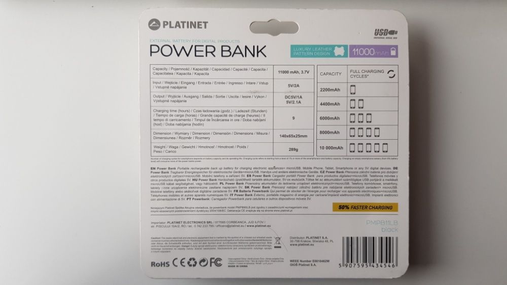 Power Bank 11000 mAh