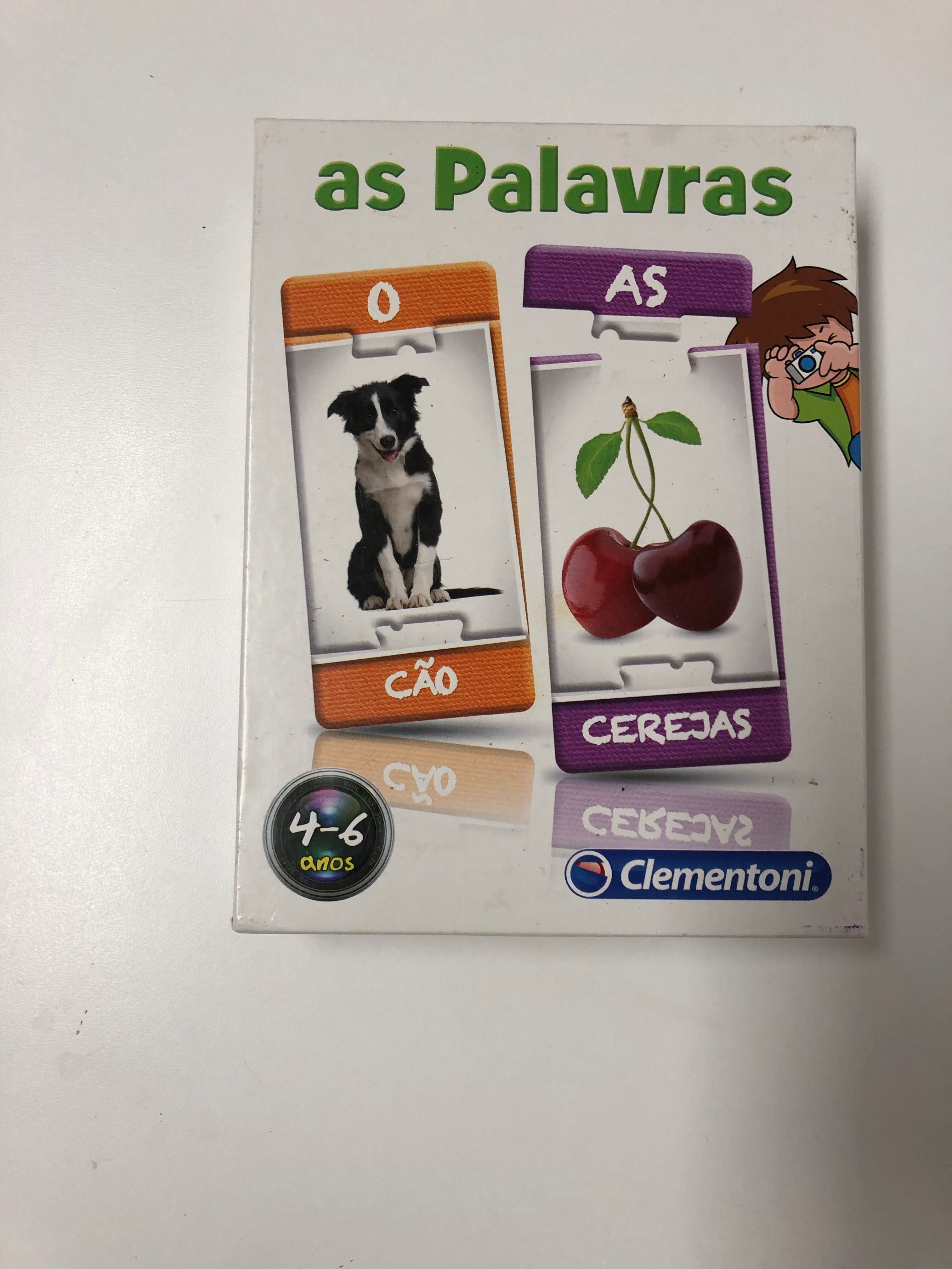 Jogo educativo "As palavras" - Clementoni - 4-6 anos