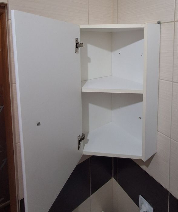 Szafka łazienkowa narożna