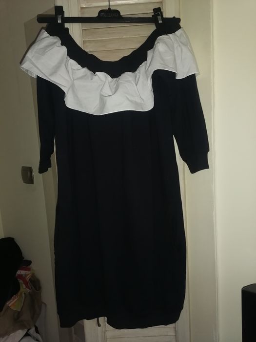 Reserved Sukienka granatowa M na około 158
