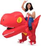 Kostium T-Rex na Dorosłych, Nadmuchiwany, Do Jazdy, na Halloween Q487