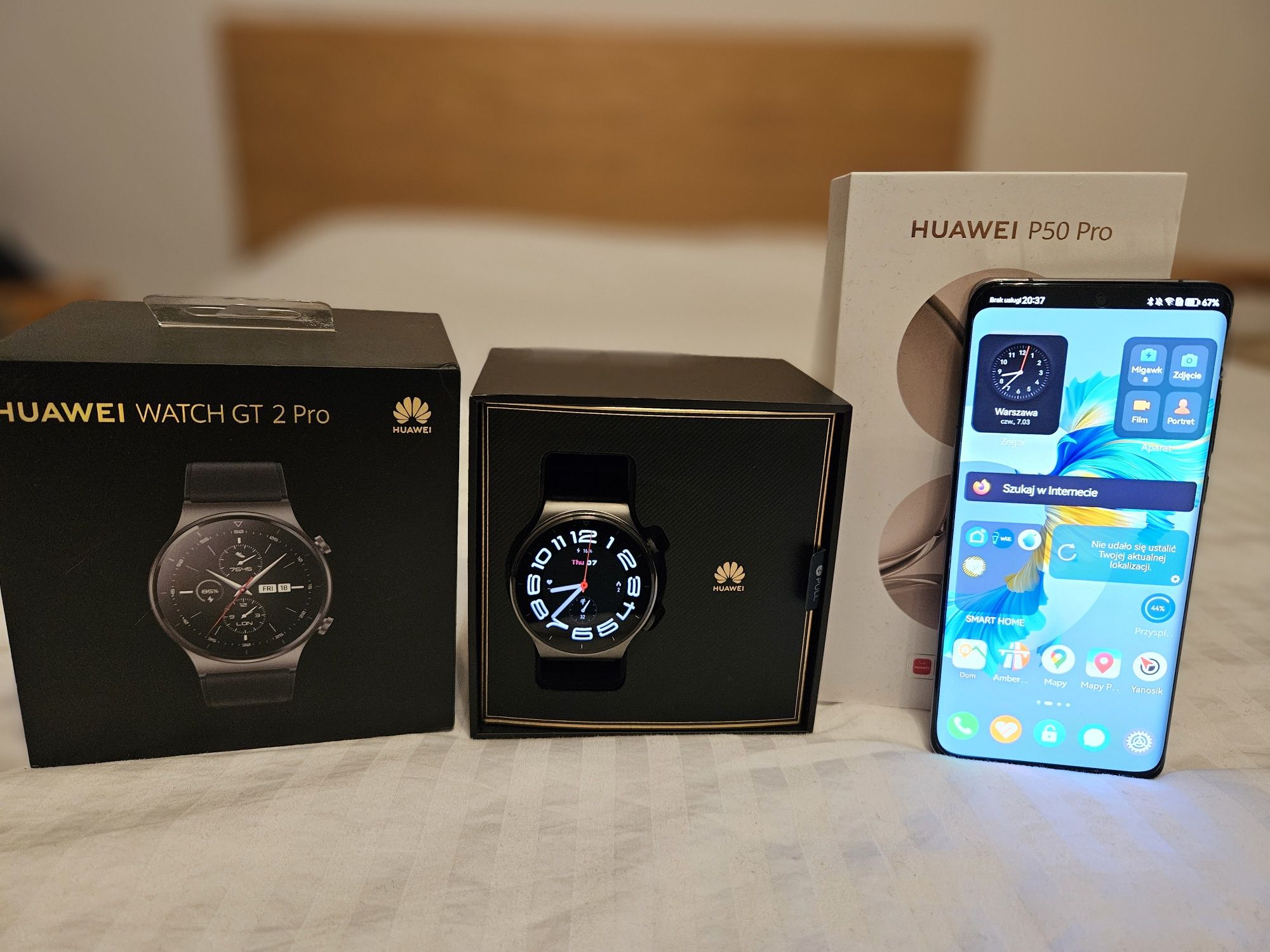 Huawei P50 Pro 256GB, gratis Huawei Watch GT 2pro