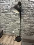 Lampa stojaca szara Ikea HEKTAR