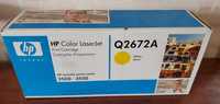 HP Color LaserJet 3550 . 3550 Q2672A картридж для принтера жёлтый