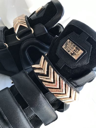 Koturny trampki sneakers philipp Plein 38 skórzane