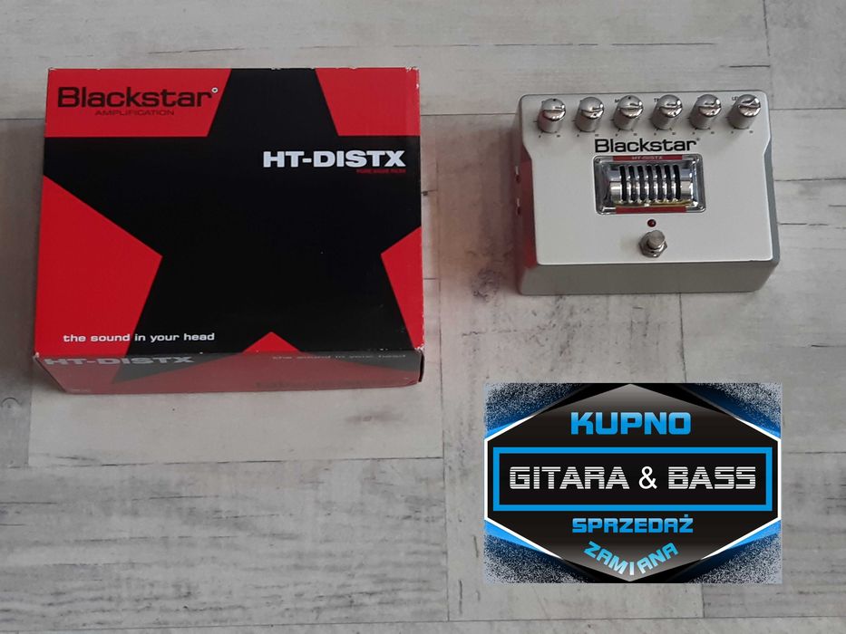 Lampowy Efekt Gitarowy BLACKSTAR HT-DISTX-przester do Metalu - wysyłka