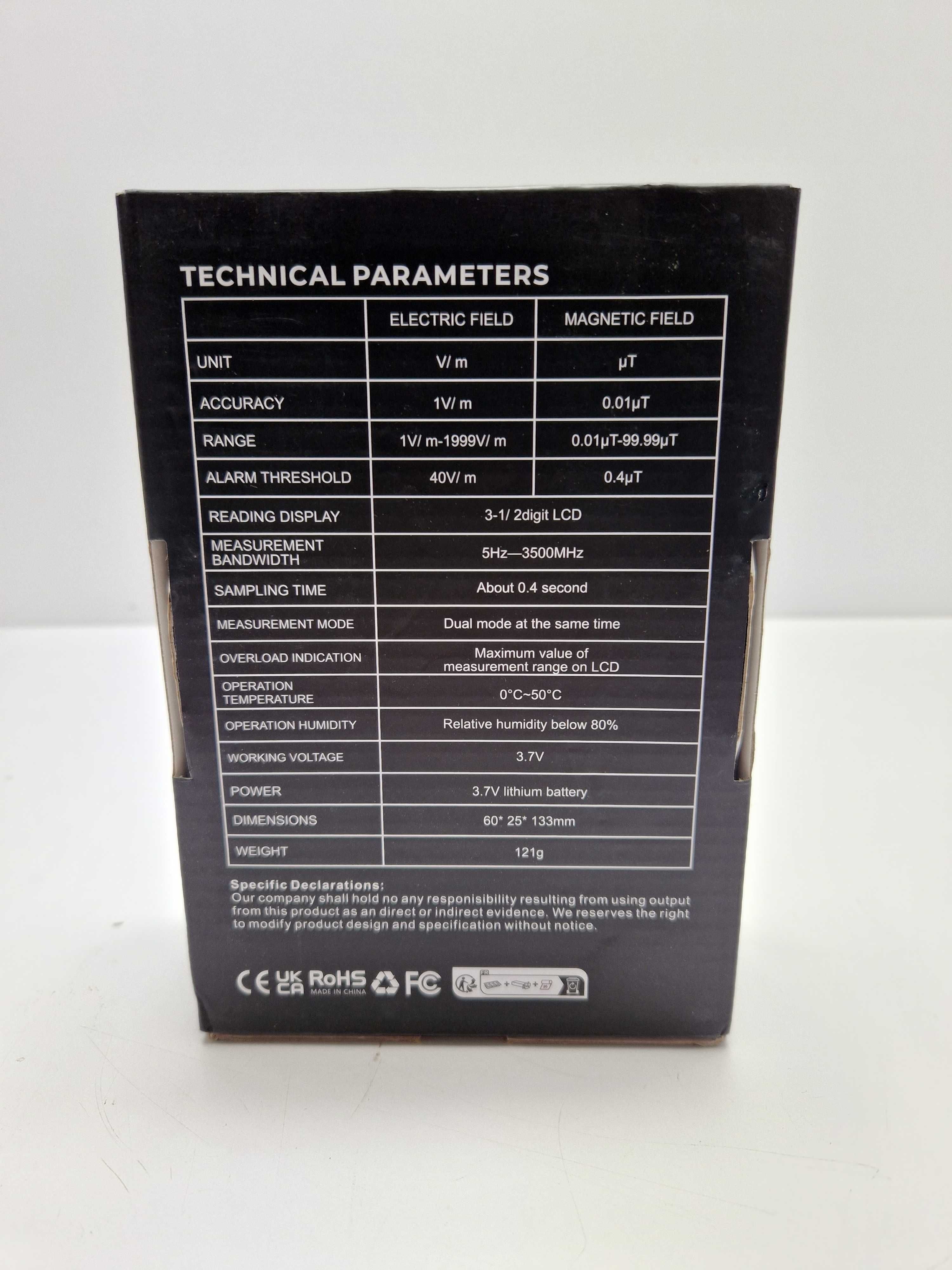 Miernik pola elektromagnetycznego ErickHill RT-100