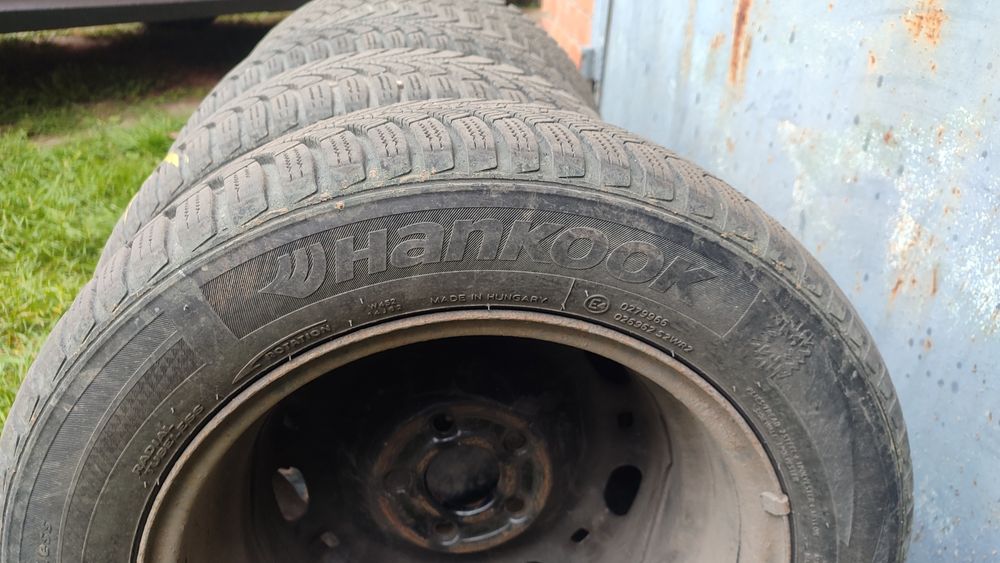 Шини резина зима на штамповках Hankook 185/60/14