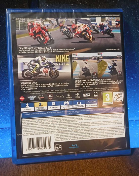 MotoGP 22 PS4 / PS5 - świetne motocykle, ścigacze po torach