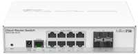 MikroTik CRS112-8G-4S-IN 8-портовый управляемый коммутатор  (новый).