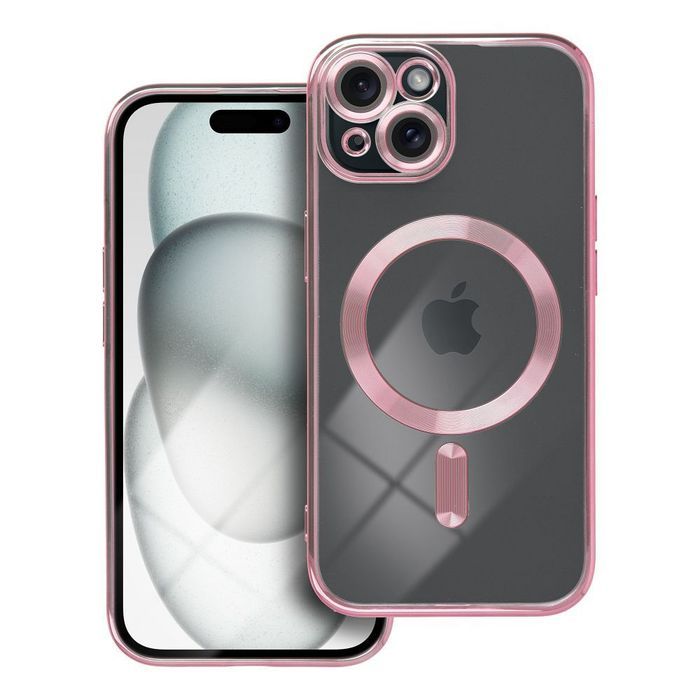 ELECTRO Etui IPHONE 15 złoty róż