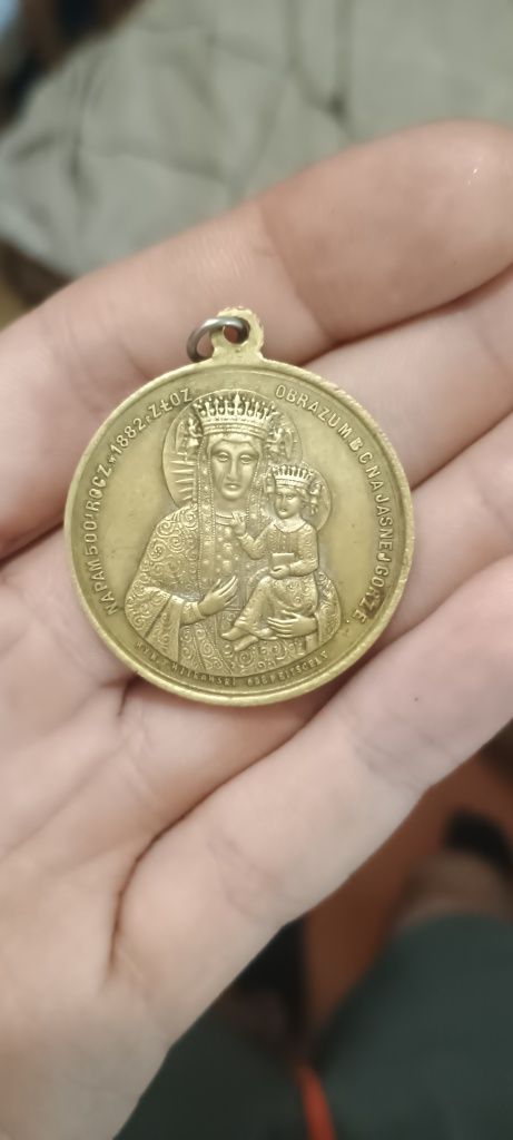 Медаль «500-летие образа Ченстоховской Богоматери на Ясной Горе», 1882