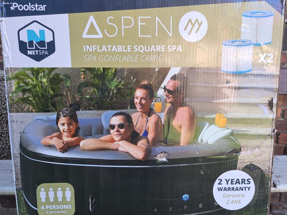 NetSpa, ogrodowe SPA, dmuchane, basen NetSpa ASPEN