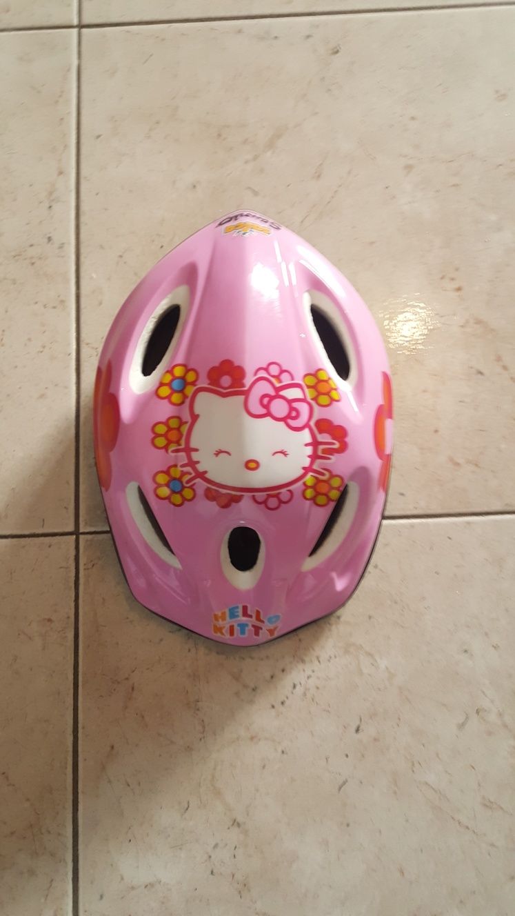 capacete hello kitty