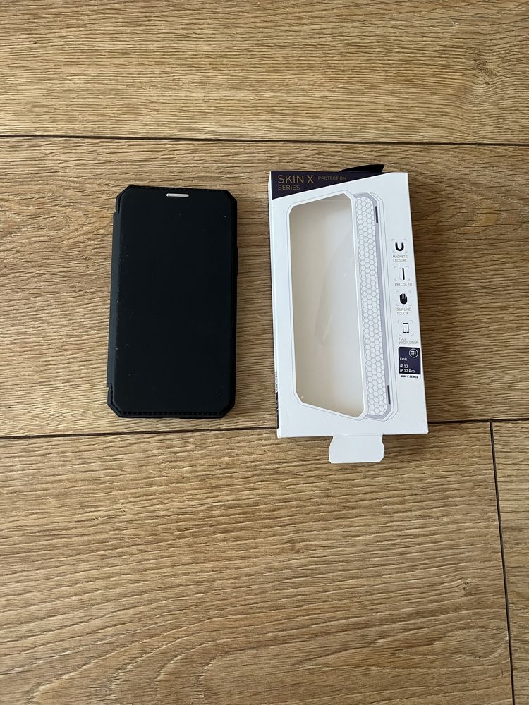 Nowe etui z klapką iPhone 12/12Pro na magnes