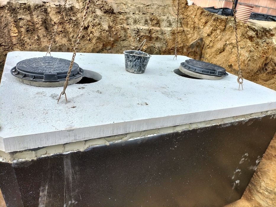 zbiorniki betonowe betonowy na szambo szamba deszczówkę