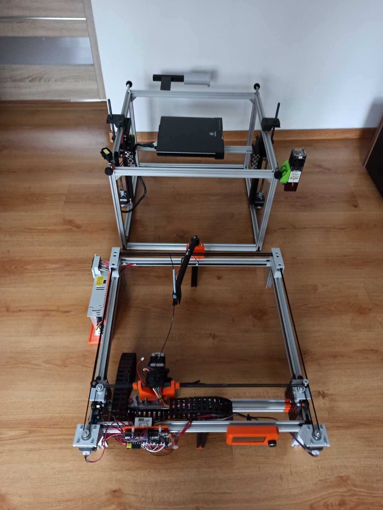 Drukarka 3D z grawerem laserowym CoreXY