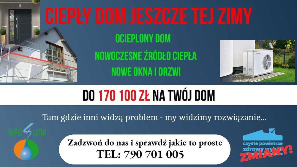 Czyste Powietrze – Kompleksowa Termomodernizacja Domów z Dotacją