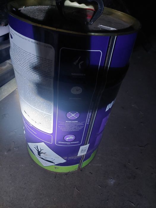 Łóżko 220 cm duże, biale, impregnat 25 l