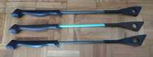 3 Stick de Equitação Fouganza (50 cm) - Novos