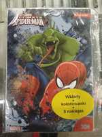 Karteczki do segregatora A6 Spiderman z naklejkami, nowe, folia