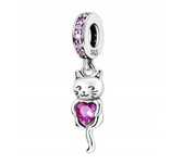 Charms zawieszka kot kotek srebro 925 do Pandora