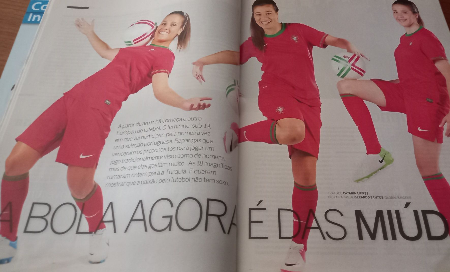 futebol feminino no euro 2012 em revista