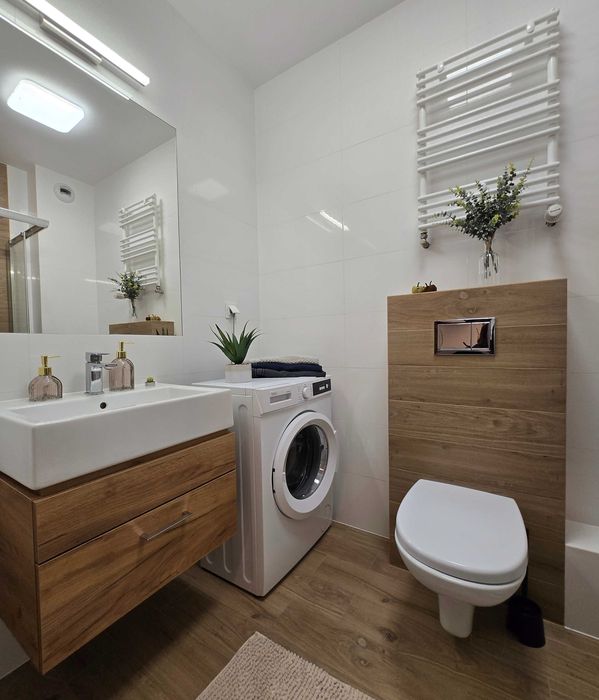 Jasne studio z balkonem - Bright studio with a balcony - 24,75 m2/sqm