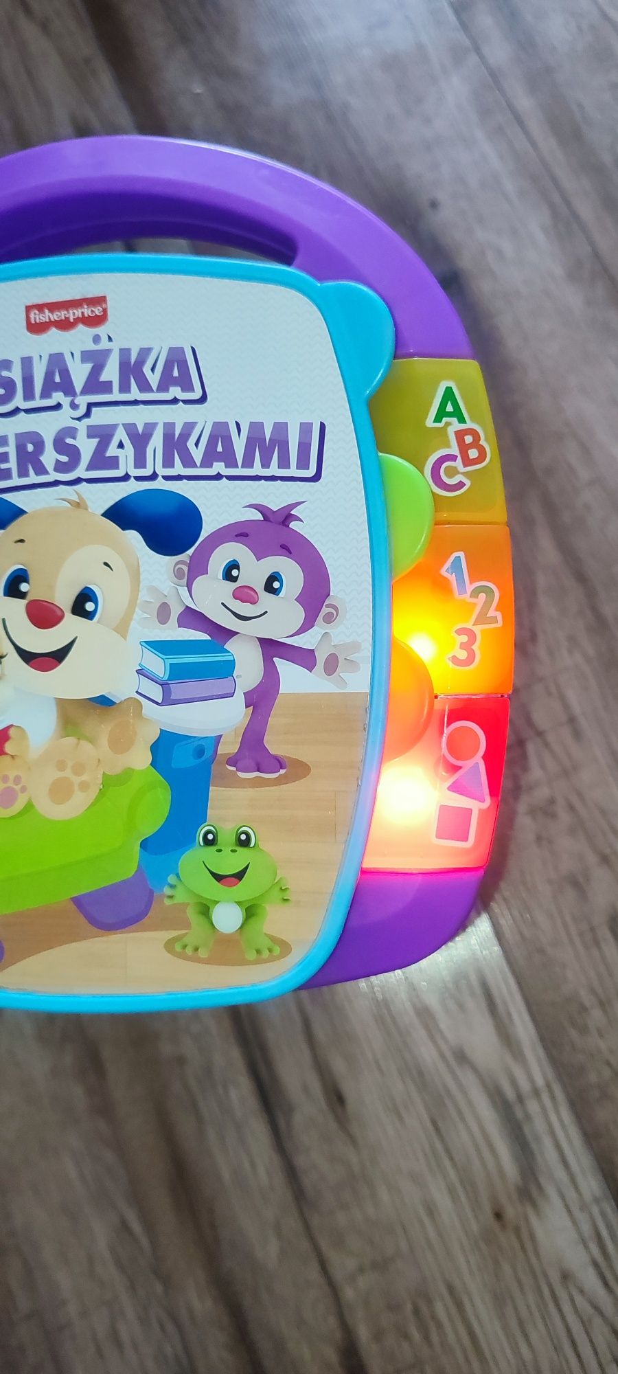 Książka z wierszykami Fisher Price jak nowa