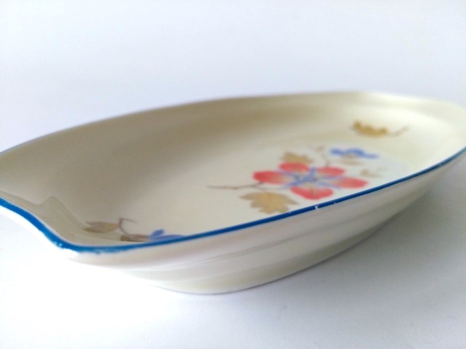 Miseczka Bavaria porcelana gondola na przekąski łódka ecru art deco