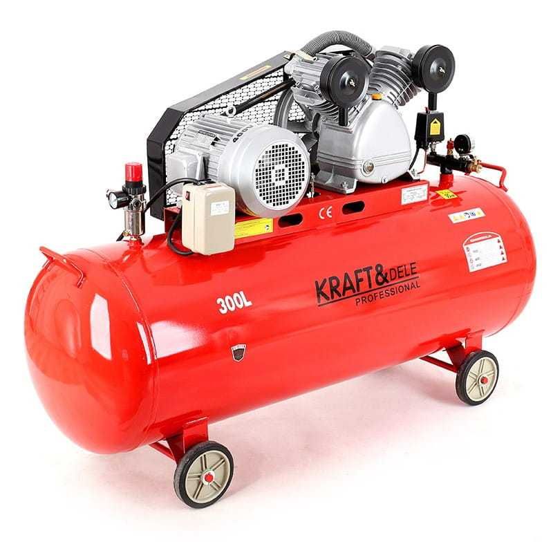 KRAFT&DELE Sprężarka Kompresor Olejowy 8Bar 300l 400v Separator KD1410