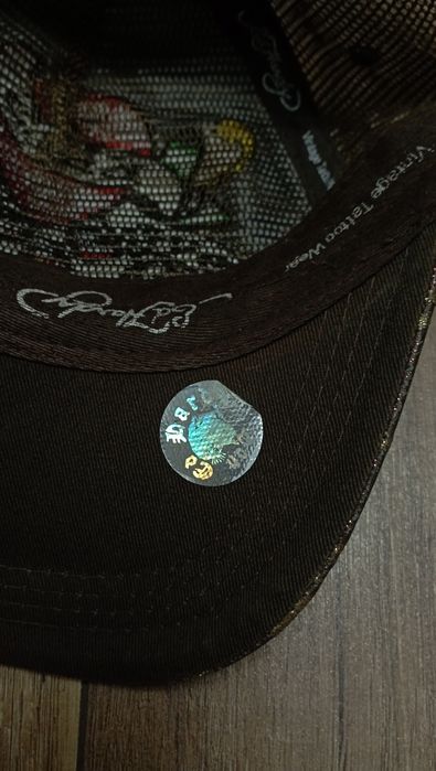 Винтажная кепка ed hardy