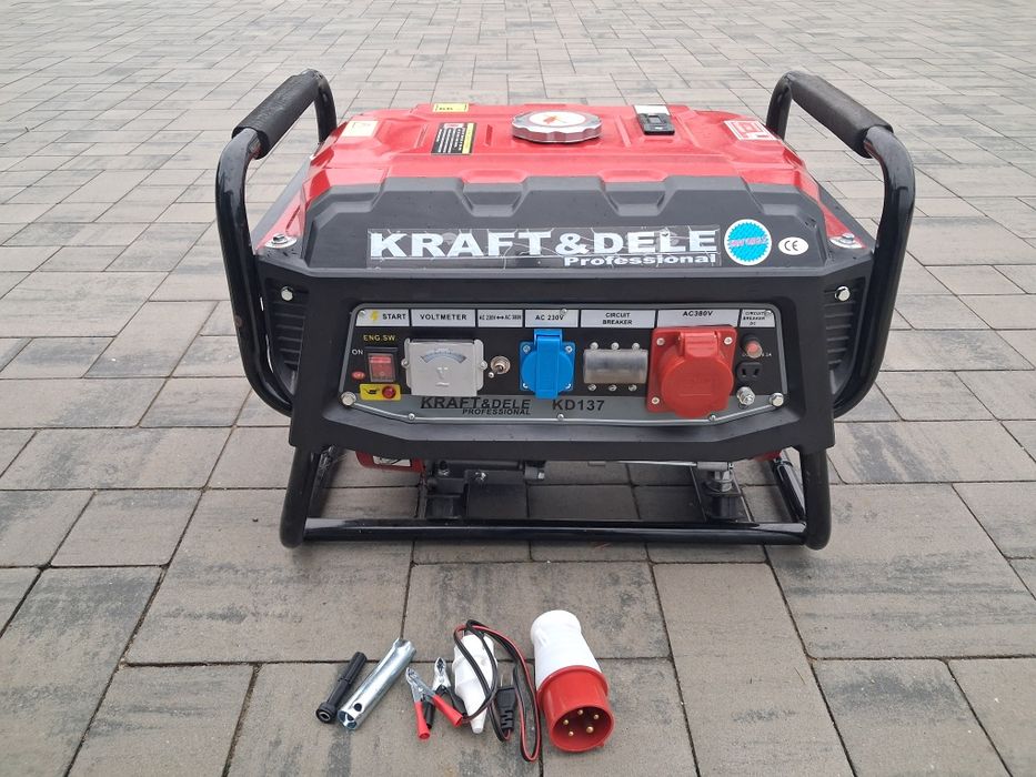 Agregat prądotworczy. Generator.