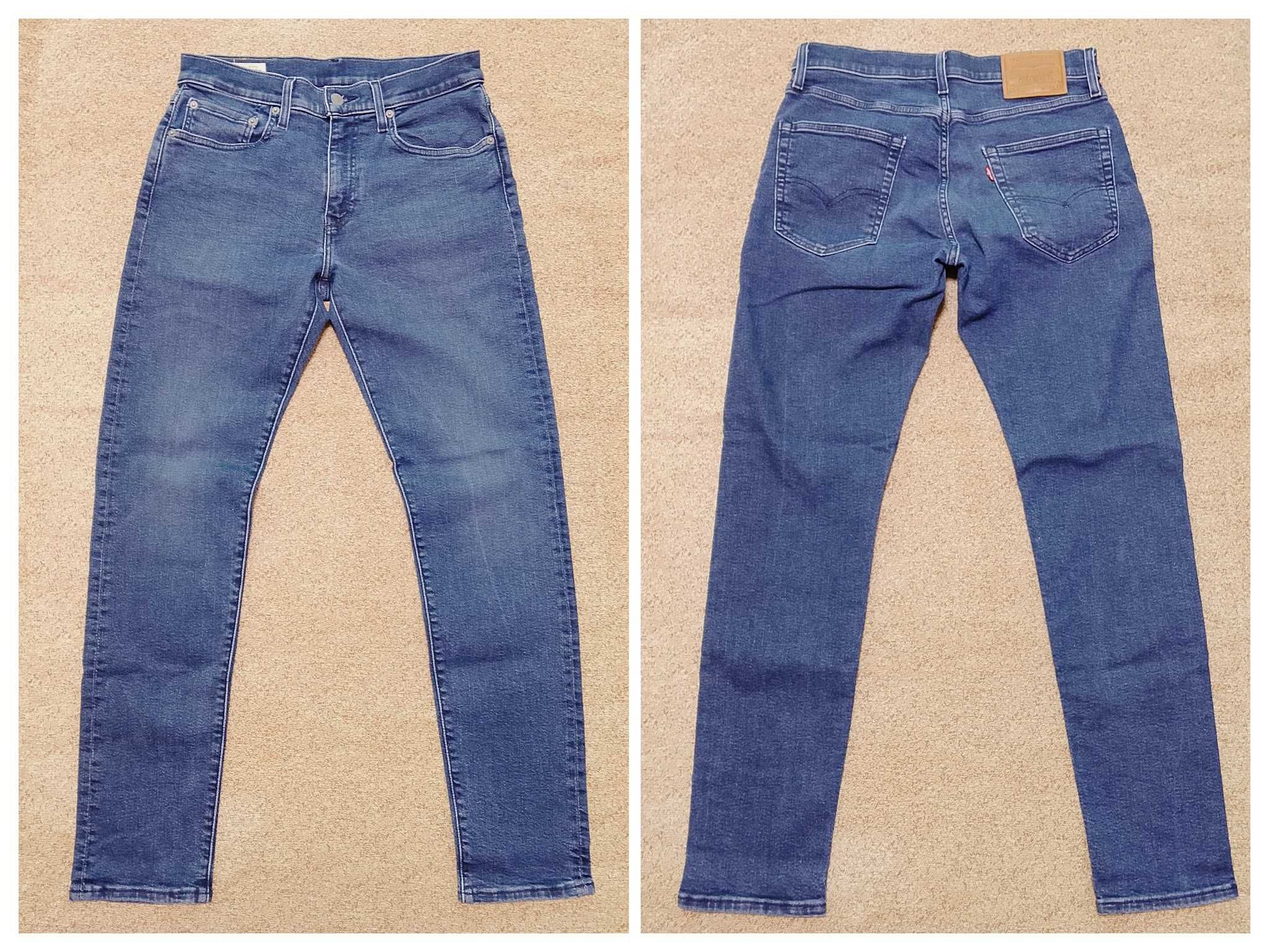 Levi's 512 Slim Taper Premium W31 L32 Джинси сині завужені