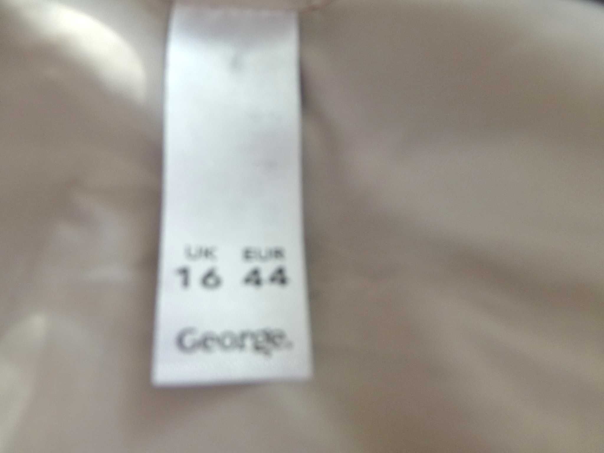 George Elegancki lniany damski żakiet XL