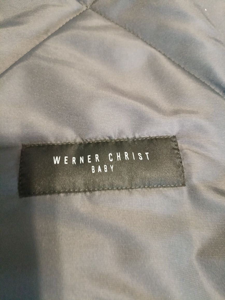 Śpiworek zimowy ze skóry jagnięcej Werner Christ Baby